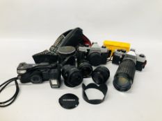 COLLECTION OF CAMERAS,