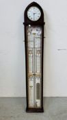 A REPRODUCTION COMITTI OF LONDON ADMIRAL FITZROY MERCURIAL BAROMETER.