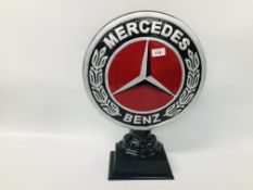 (R) MERCEDES DISPLAY LOGO H 51CM