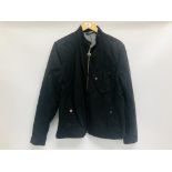 A BARBOUR INTERNATIONAL SIZE MEDIUM COAT.