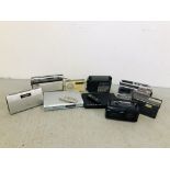 7 ASSORTED RADIOS TO INCLUDE PHILLIPS AND 2 DVD PLAYERS TO INCLUDE SANYO COMPLETE WITH REMOTES -