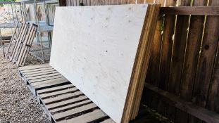 2 X 1220 X 2440MM SHEETS 12MM PLYWOOD SHEETS