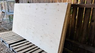 2 X 1220 X 2440MM SHEETS 12MM PLYWOOD SHEETS