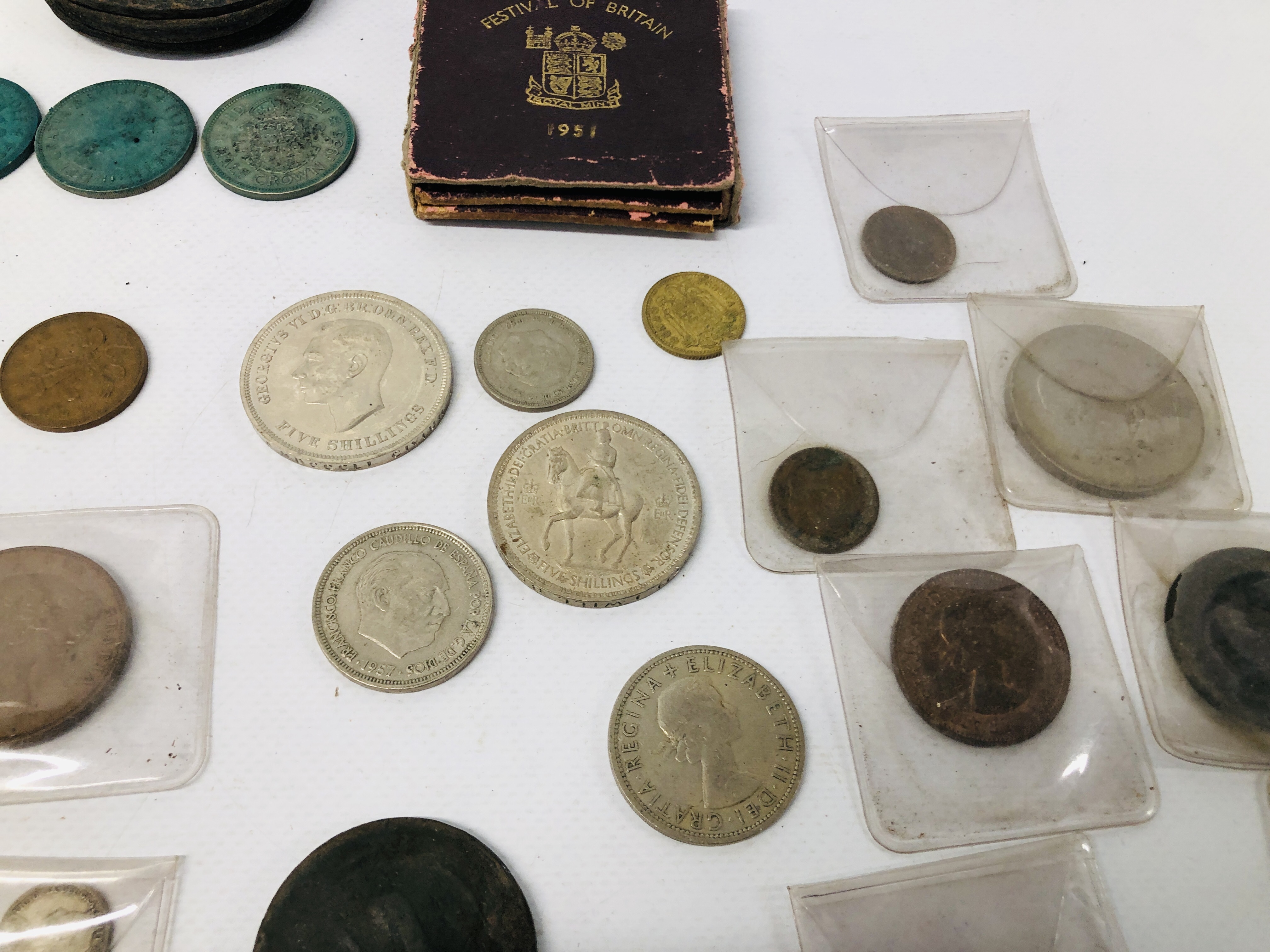 QUANTITY OF ASSORTED COINAGE. - Image 4 of 8