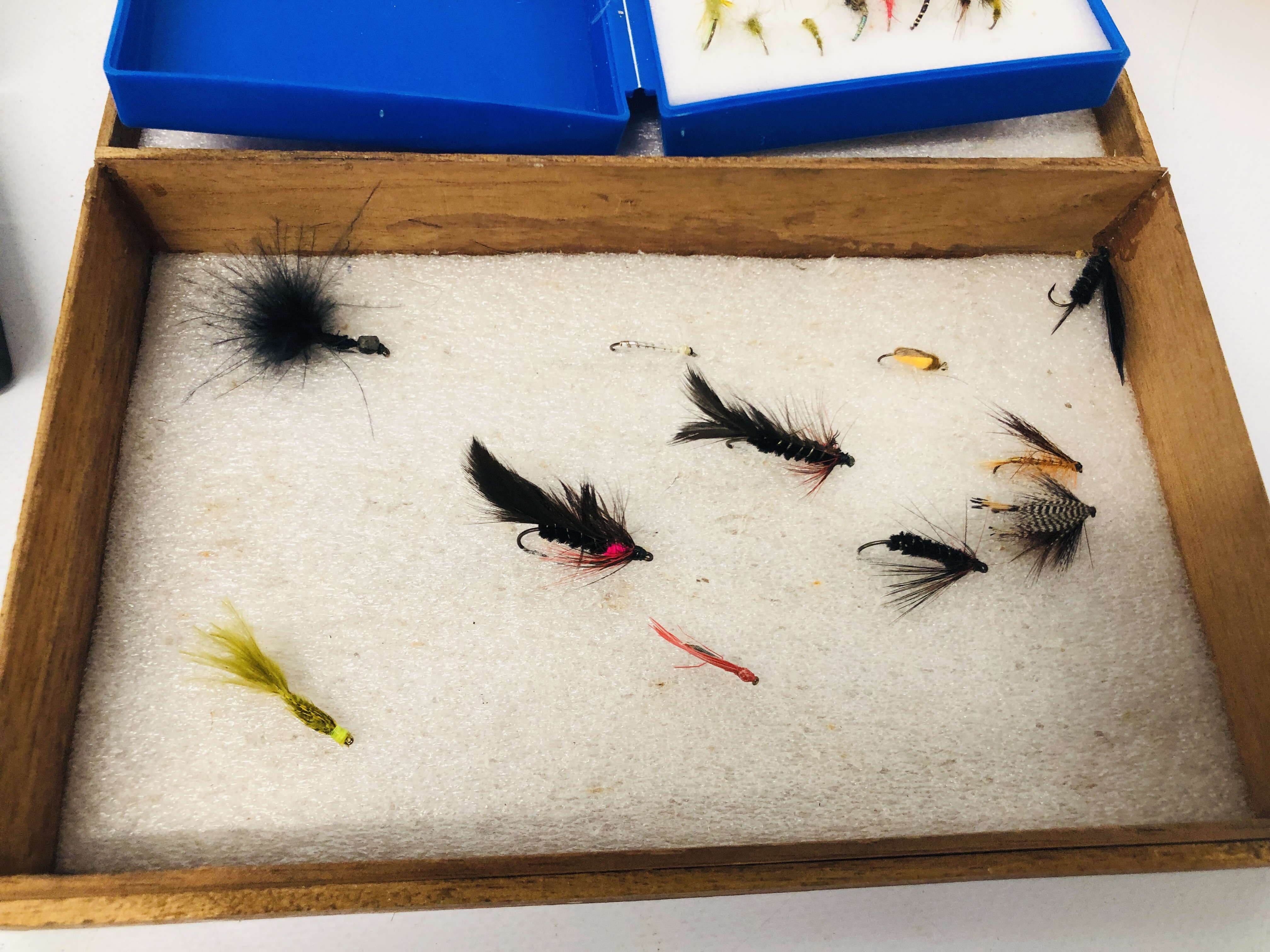 SIX CASES CONTAINING AN ASSORTMENT OF FISHING FLIES. - Image 2 of 9