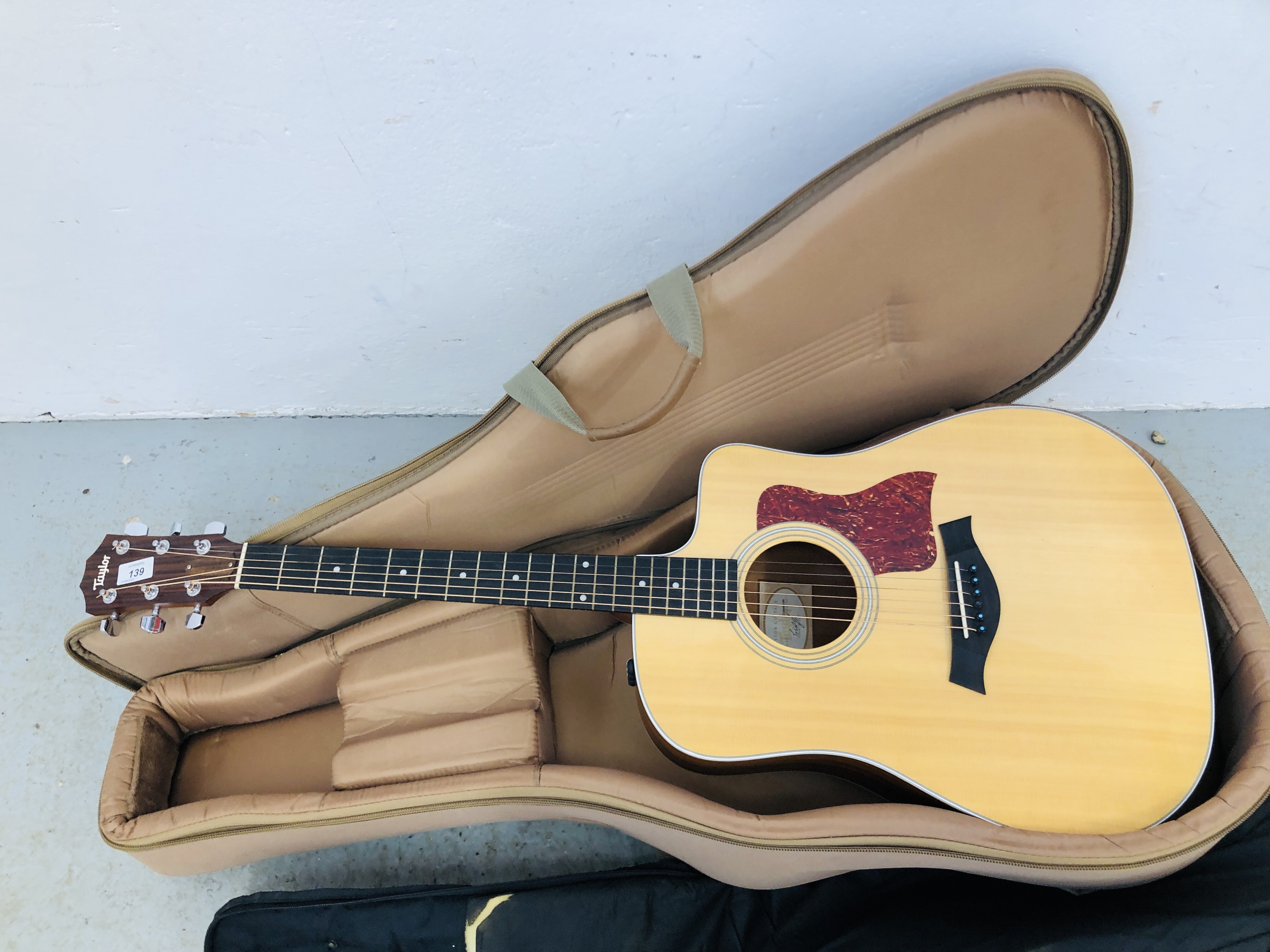 A TAYLOR ACOUSTIC GUITAR MODEL 210CE SERIAL No. - Image 7 of 13