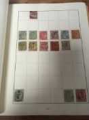 COMMONWEALTH STAMP COLLECTION IN TWO ALBUMS, CEYLON, AUSTRALIA, ETC.