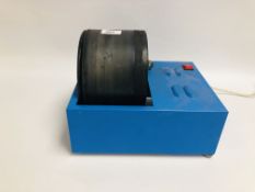 STONE TUMBLING MACHINE (BLUE FINISH) - SOLD AS SEEN