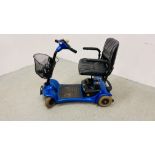 A STERLING SHOP RIDER ELECTRIC MOBILITY SCOOTER (BATTERIES REQUIRE ATTENTION) - SOLD AS SEEN