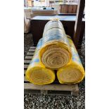 3 X ROLLS OF ISOVER RD PARTY WALL 100MM INSULATION.