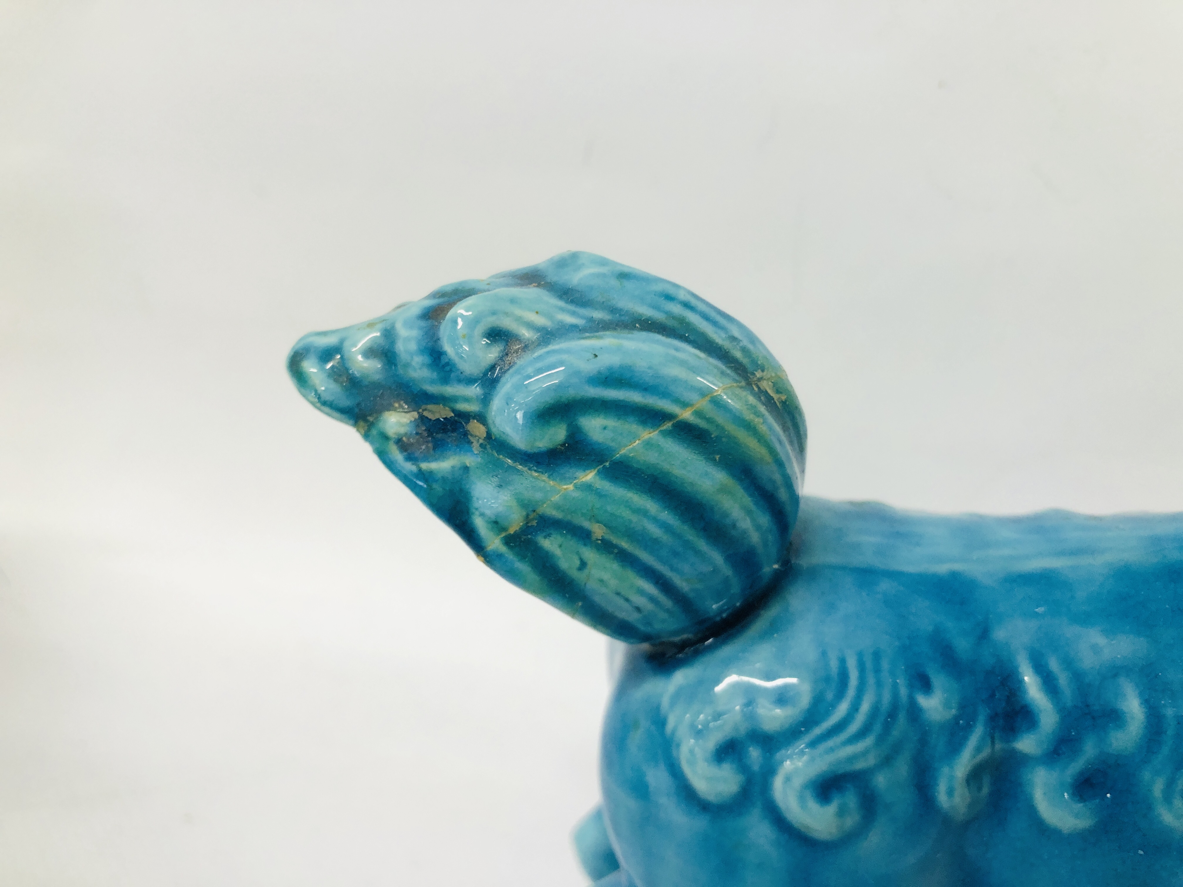 COLLECTION OF ORIENTAL AND STUDIO CERAMICS TO INCLUDE A GLAZED ELEPHANT, - Image 12 of 15