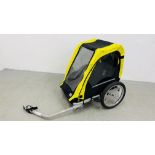 A DOUBLE CHILDS BIKE TRAILER