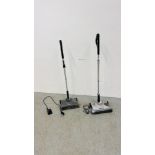 2 GTECH CORDLESS VACUUM CLEANERS - SOLD AS SEEN
