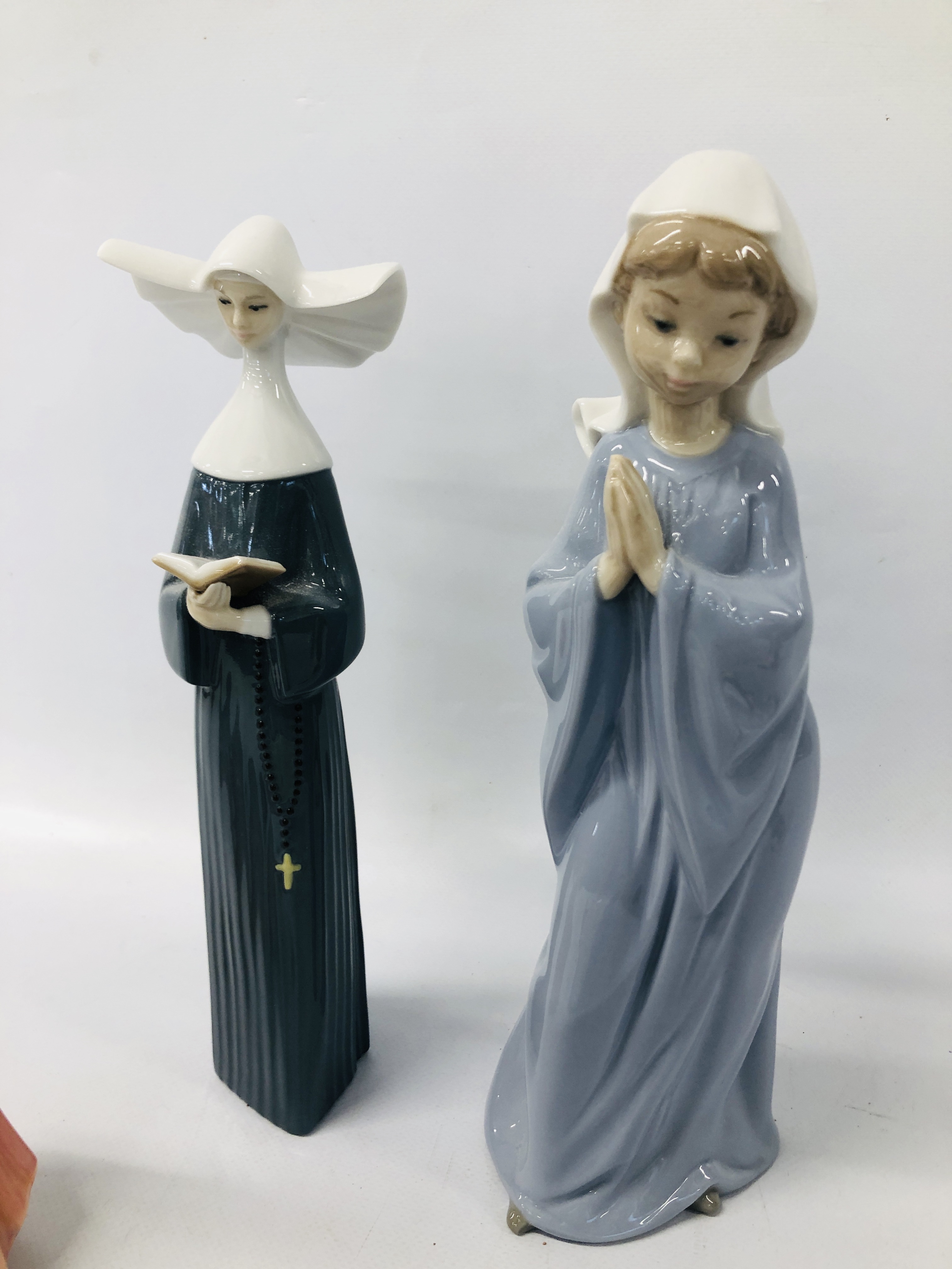 TWO LLADRO FIGURES, COW IN THE BESWICK STYLE, - Image 9 of 13