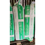 4 X PACKS OF 125MM KNAUF SLAB INSULATION (4 PIECES PER PACK) 1200MM X 455MM.