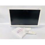 PHILIPS 22 INCH TV MODEL 22PFL3415H/12 WITH REMOTE AND INSTRUCTIONS - SOLD AS SEEN.