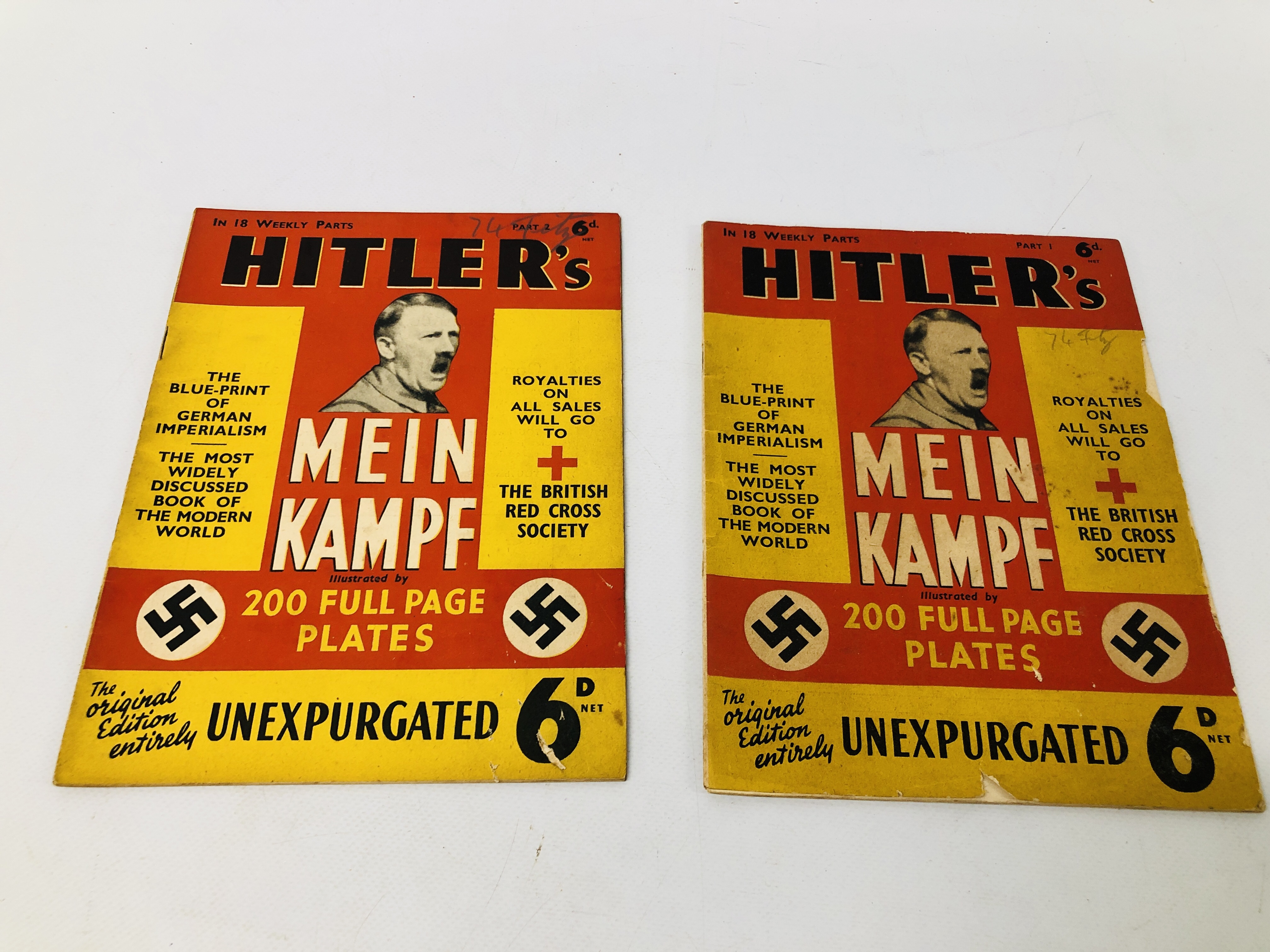 A FULL SET OF 18 HITLERS MAGAZINES MEIN KAMPF. - Image 6 of 8