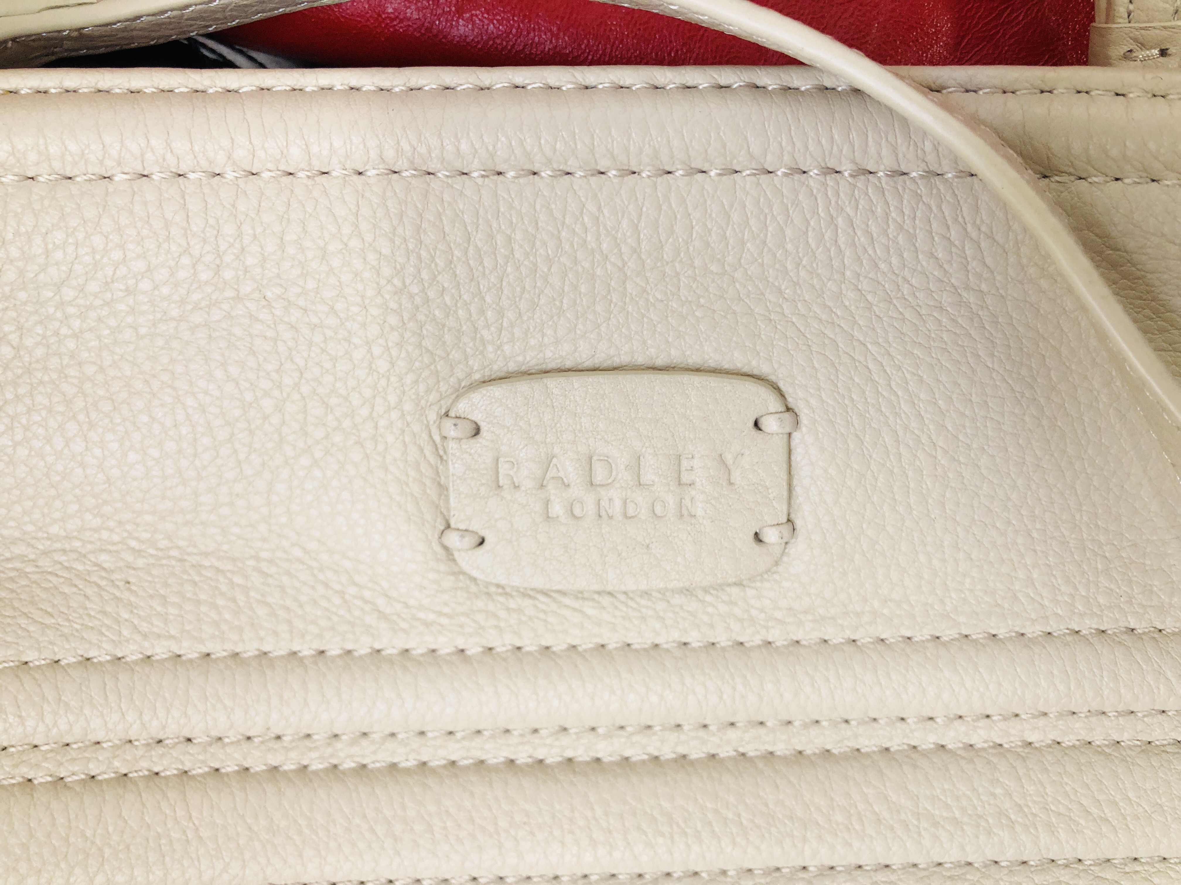 TWO BOXES OF LADIES HANDBAGS TO INCLUDE RADLEY OF LONDON ETC. - Image 4 of 4