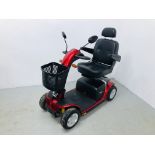 PRIDE COLT DELUXE MOBILITY SCOOTER WITH KEY AND CHARGER - SOLD AS SEEN.