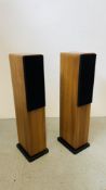 A PAIR OF TIB FLOOR STANDING LOUDSPEAKERS - MODEL TI420 - SOLD AS SEEN