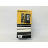 NATIONAL PANASONIC MINI CASSETTE RECORDER RQ-218S IN ORIGINAL BOX WITH OPERATING INSTRUCTIONS
