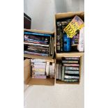 3 X BOXES OF ASSORTED PAPERBACK FICTION NOVELS TO INCLUDE MARTINA COLE, LESLEY PEARSE,
