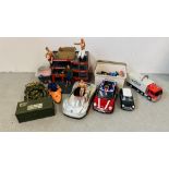 FIVE ACTION MEN FIGURES TO INCLUDE HASBRO INTERNATIONAL 1993, 1996, 1999,