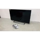 PANASONIC VIERA 40 INCH SMART TELEVISION WITH REMOTE AND INSTRUCTIONS - SOLD AS SEEN.