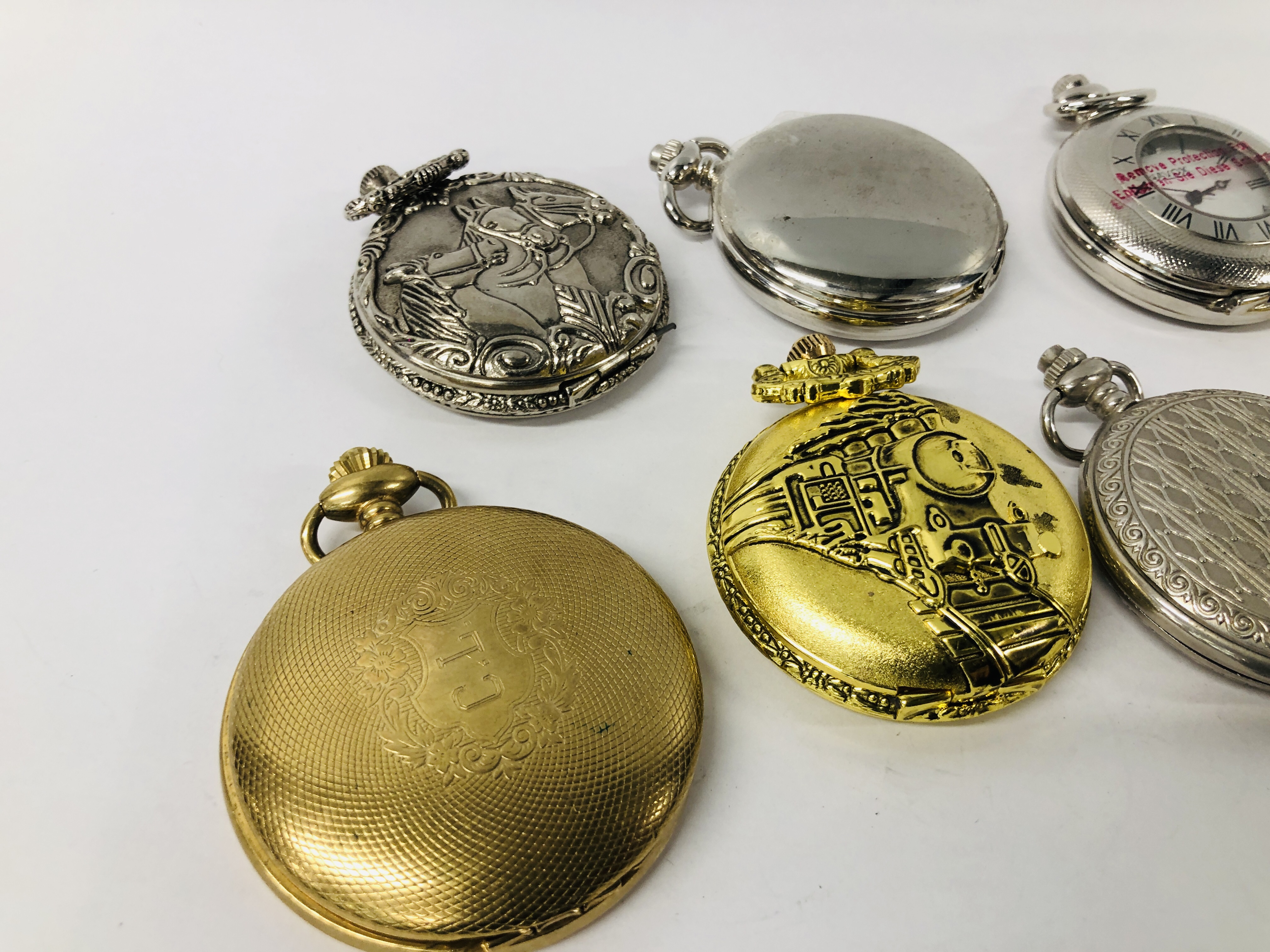 7 X ASSORTED POCKET WATCHES - Image 2 of 6