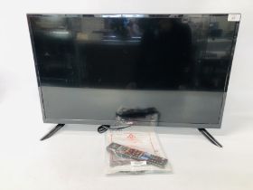 JVC 32 INCH LED TV WITH BUILT IN DVD PLAYER - LT-32C365 WITH REMOTE CONTROL AND INSTRUCTIONS - SOLD