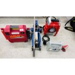 MOTORING GARAGE ACCESSORIES TO INCLUDE TWO TONNE HYDRAULIC TROLLEY JACK,