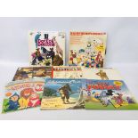 COLLECTION OF CHILDREN'S RECORDS TO INCLUDE WALT DISNEY'S MUSIC FROM MICKEY MOUSE TO SLEEPING