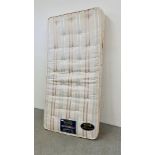 A SIMMONS "BERMUDA" BACKCARE QUALITY SINGLE MATTRESS