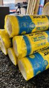 6 X ROLLS ISOVER 100MM RD PARTY WALL INSULATION.