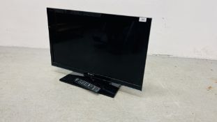 A SONY 32 INCH TELEVISION COMPLETE WITH REMOTE - SOLD AS SEEN.