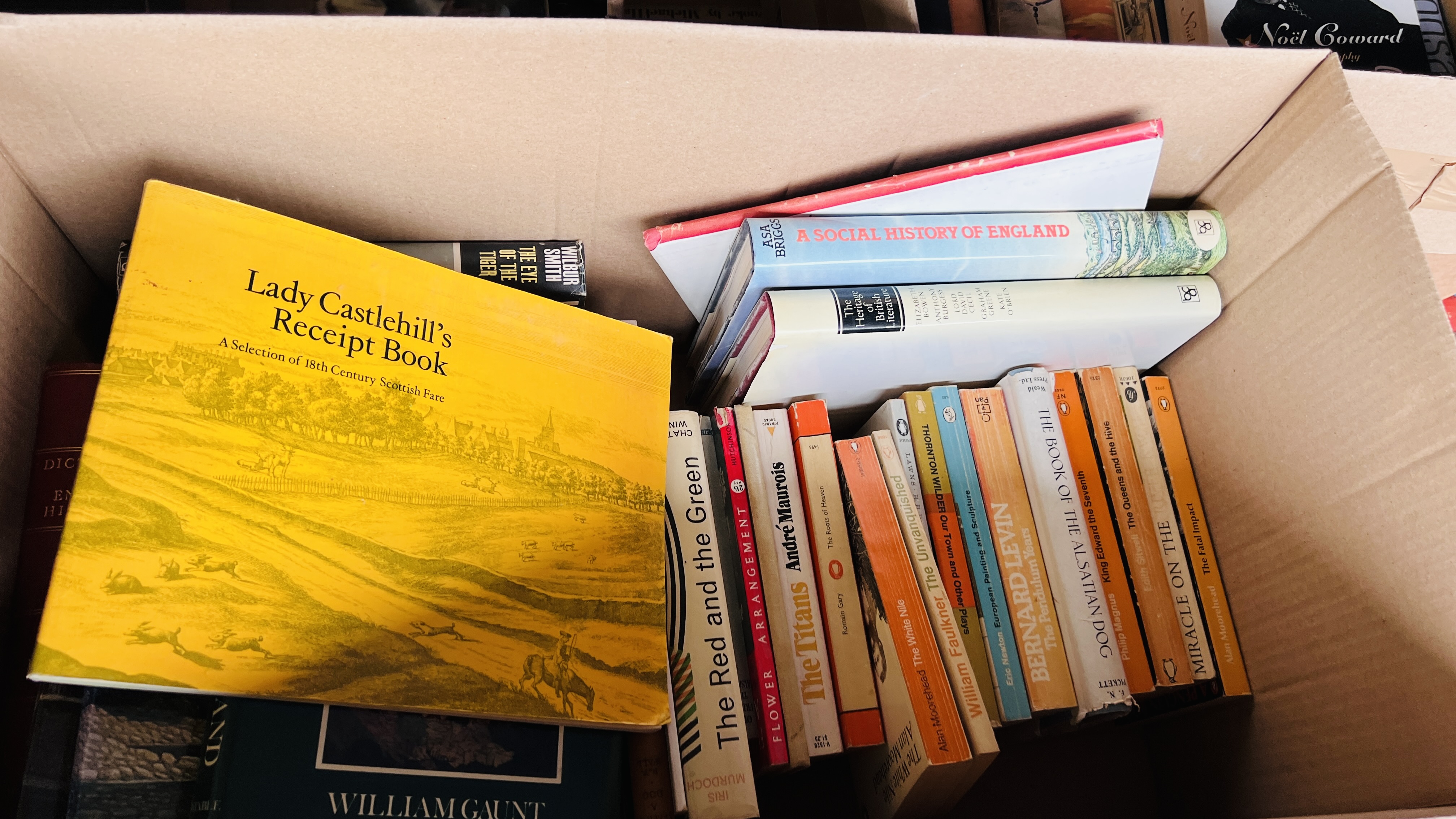 20 BOXES OF ASSORTED BOOKS - AS CLEARED TO INCLUDE NOVELS, REFERENCE, JAPANESE AND ORIENTAL BOOKS. - Image 8 of 21