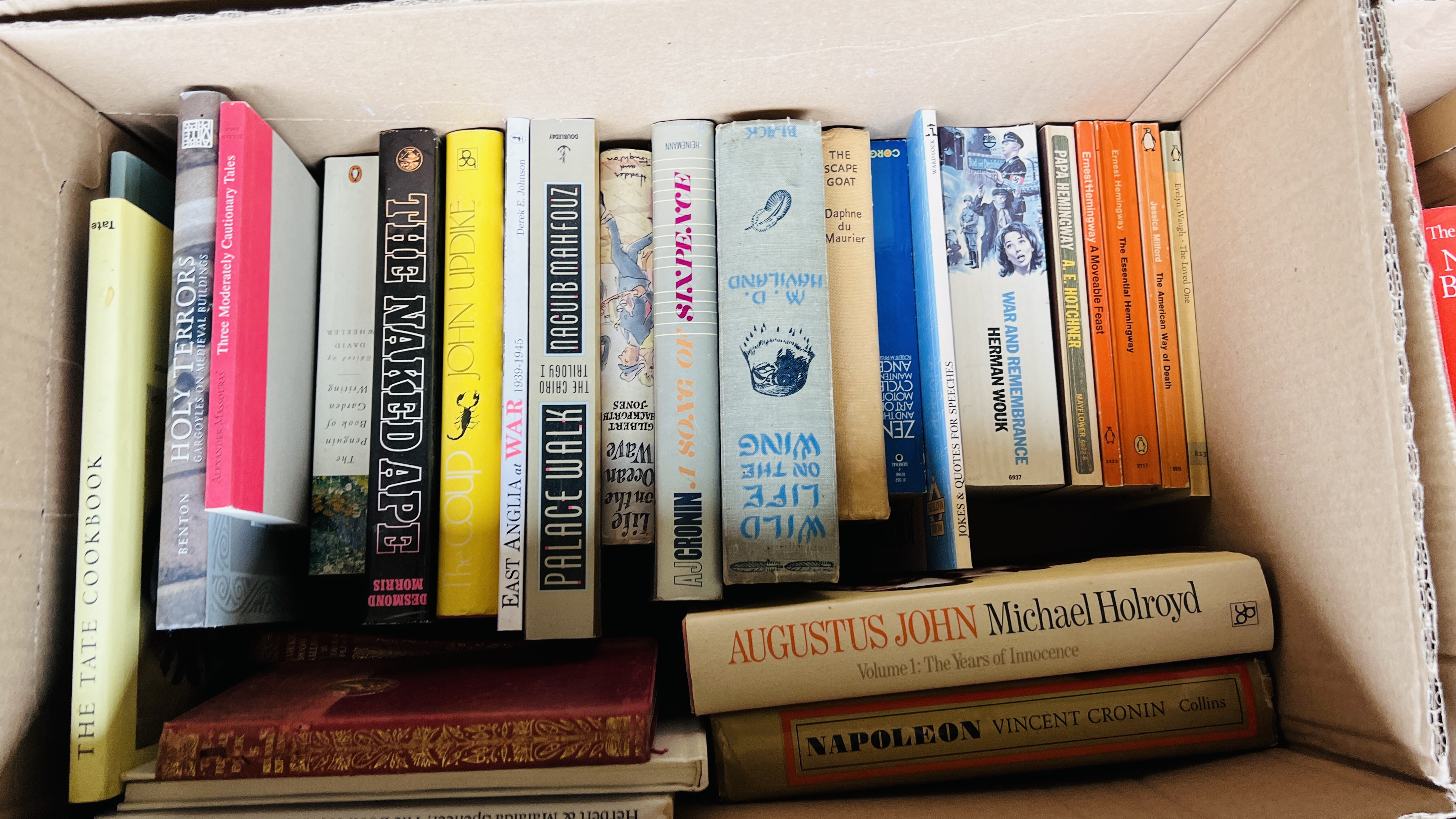 23 BOXES OF ASSORTED BOOKS - AS CLEARED TO INCLUDE NOVELS AND REFERENCE. - Image 14 of 24