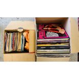COLLECTION OF MIXED RECORDS TO INCLUDE THE BEATLES, THE STRANGLERS, GEORGE HARRISON, DIANA ROSS,