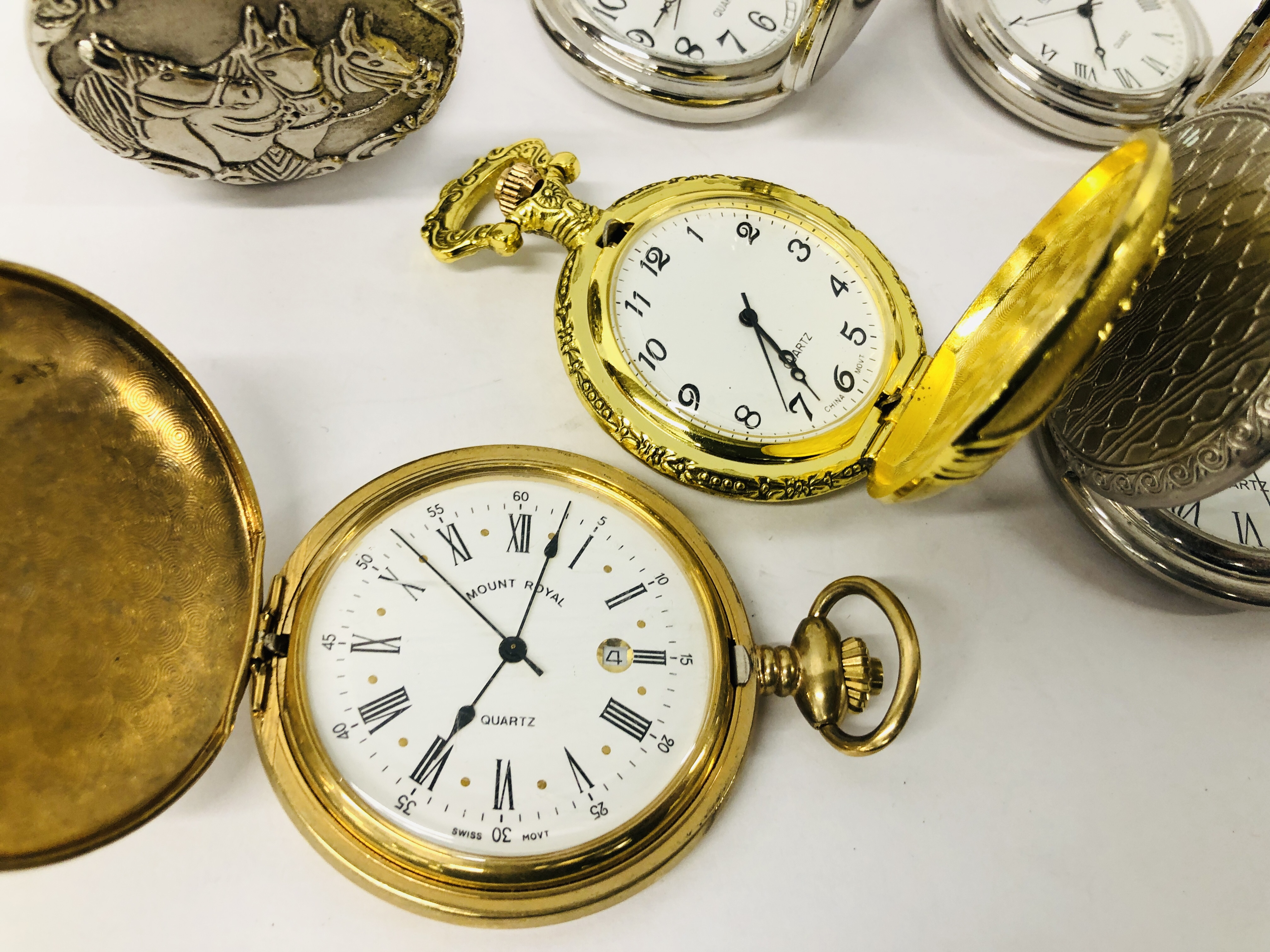 7 X ASSORTED POCKET WATCHES - Image 4 of 6