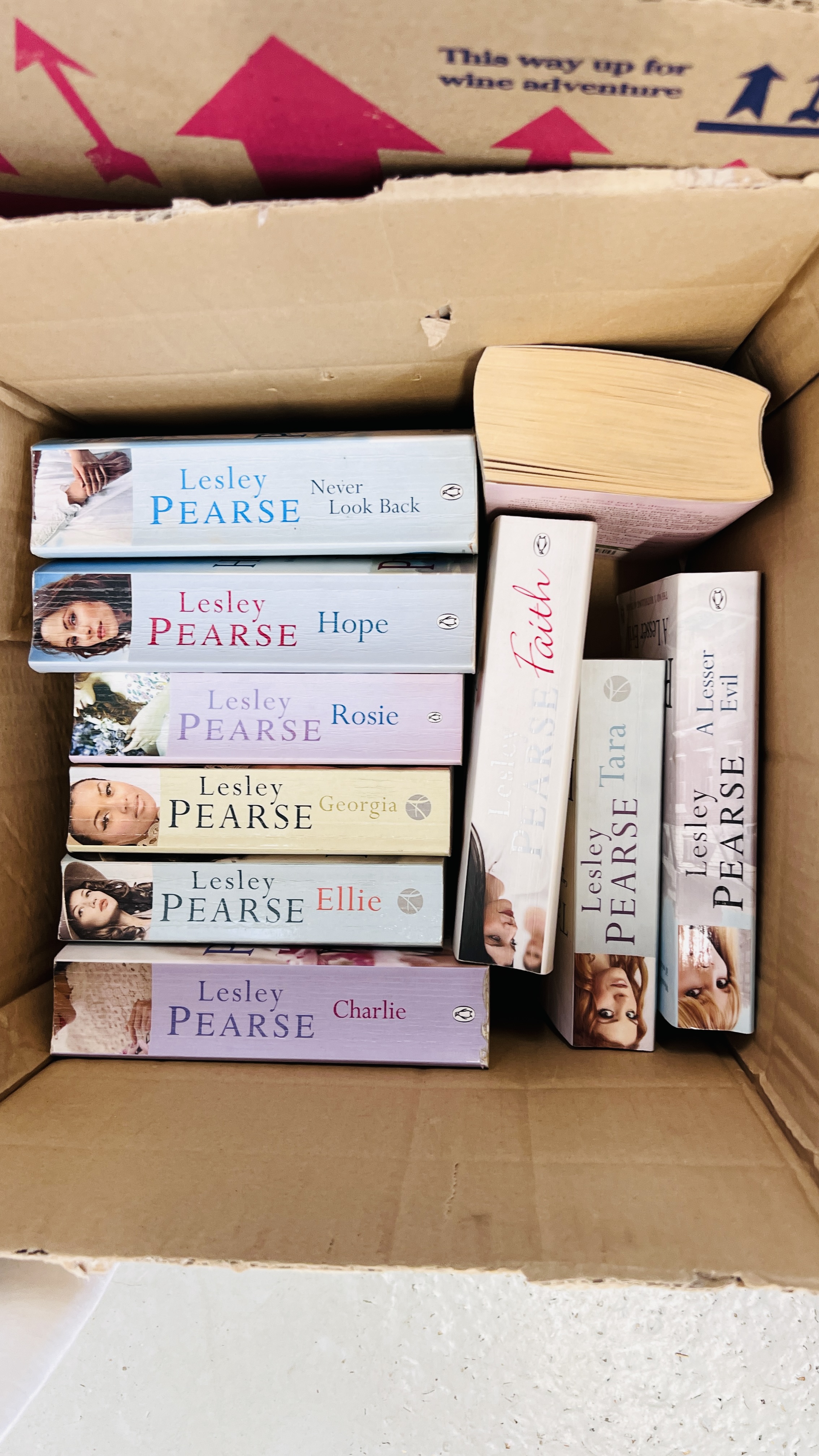 3 X BOXES OF ASSORTED PAPERBACK FICTION NOVELS TO INCLUDE MARTINA COLE, LESLEY PEARSE, - Image 3 of 5