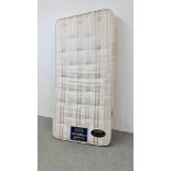 A SIMMONS "BERMUDA" BACKCARE QUALITY SINGLE MATTRESS