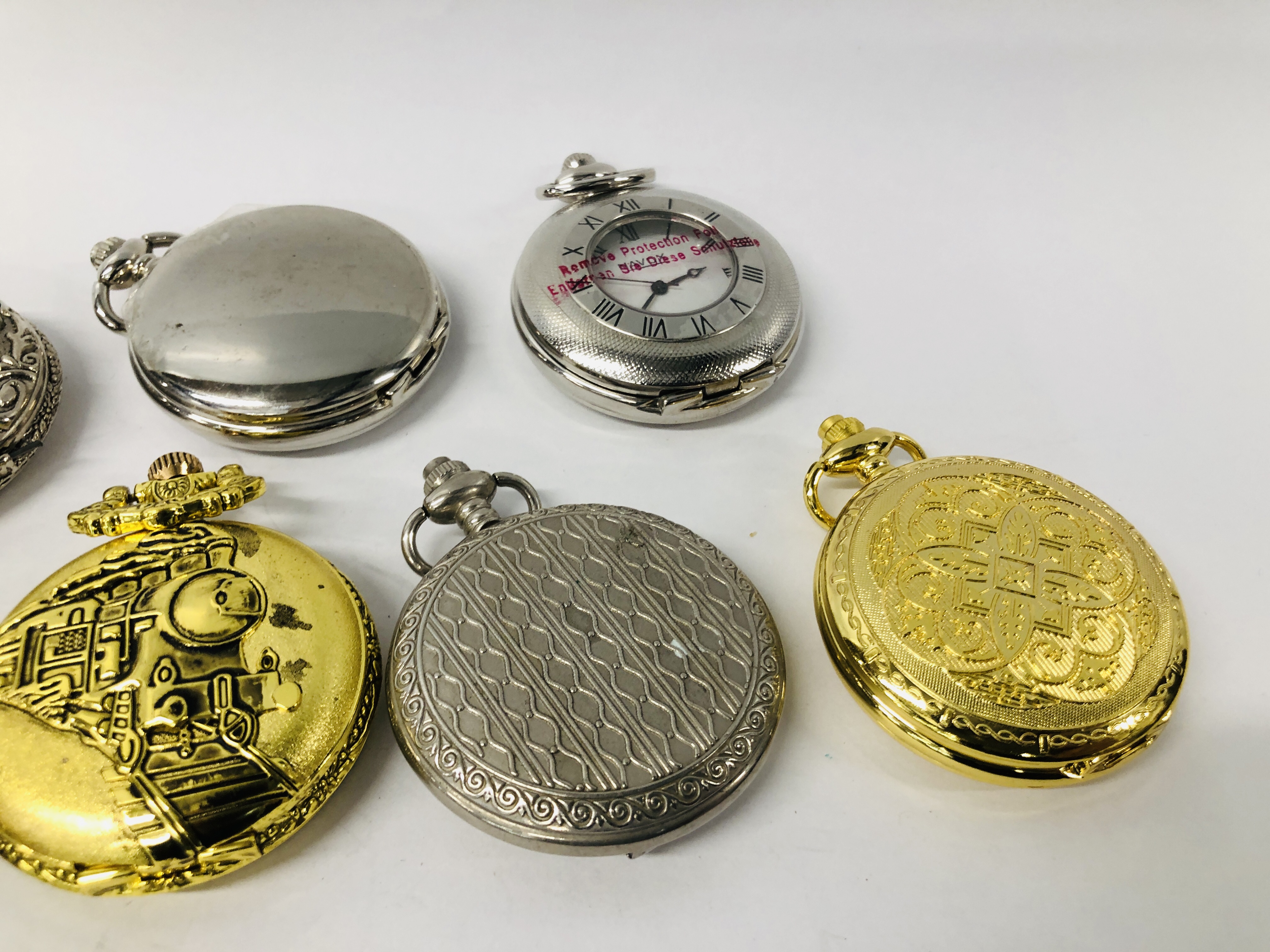 7 X ASSORTED POCKET WATCHES - Image 3 of 6