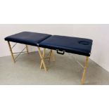 A FOLDING MASSAGE / MEDICAL ASSESSMENT TABLE