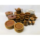 COLLECTION OF HORNSEA HEIRLOOM PATTERN TEA AND DINNER WARE,