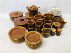COLLECTION OF HORNSEA HEIRLOOM PATTERN TEA AND DINNER WARE,