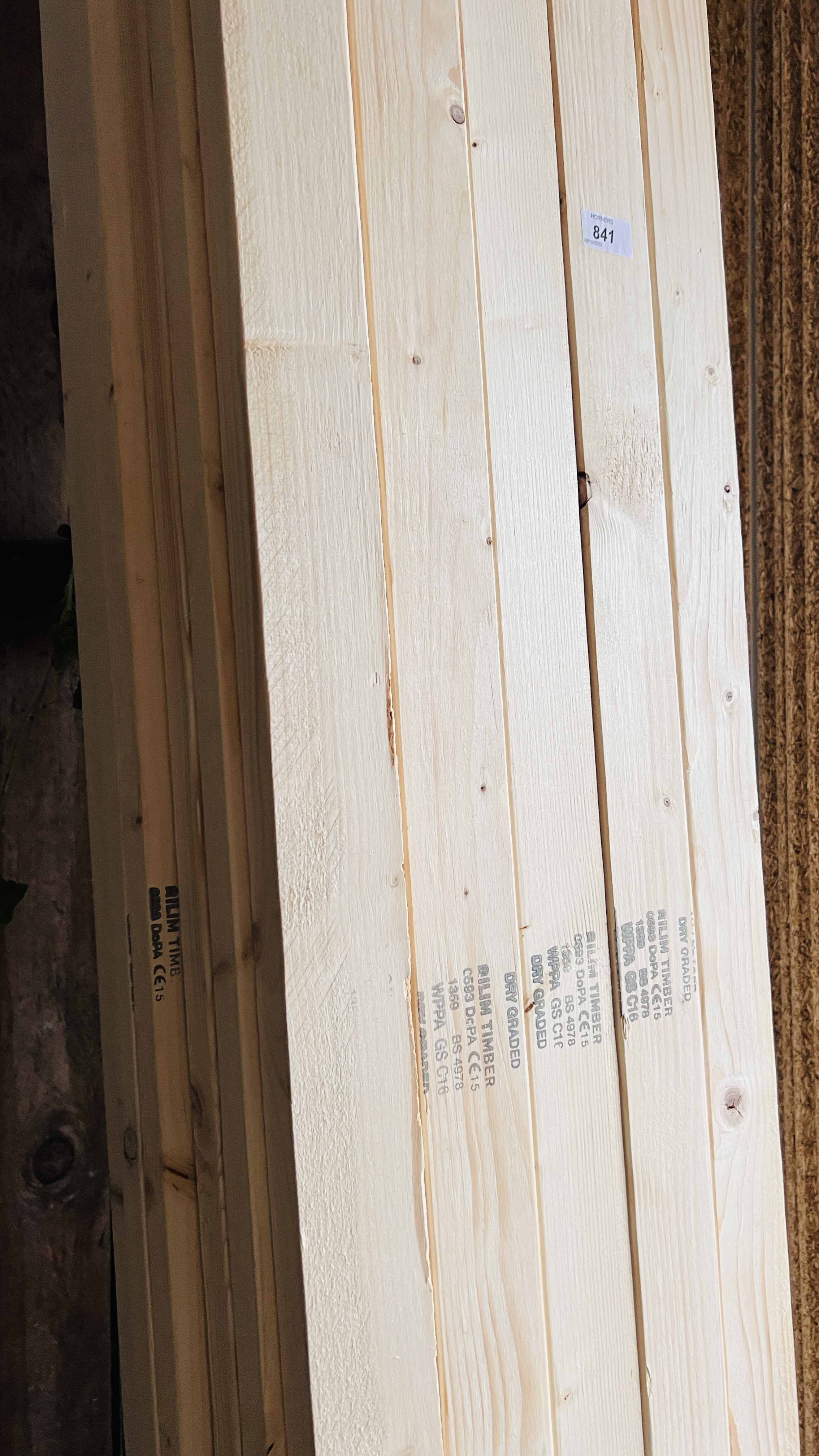 30 X 2.4M LENGTHS 63MM X 38MM TIMBER. - Image 2 of 2