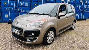 DE59 HHR CITROEN C3 PICASSO VTR PLUS HDI 1560CC. ODOMETER READING: 137,300.