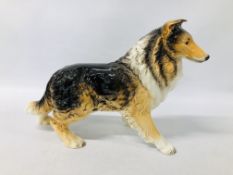 LARGE GOEBEL COLLIE DOG ORNAMENT.