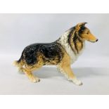 LARGE GOEBEL COLLIE DOG ORNAMENT.