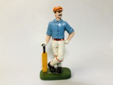 (R) CRICKETER DOORSTOP